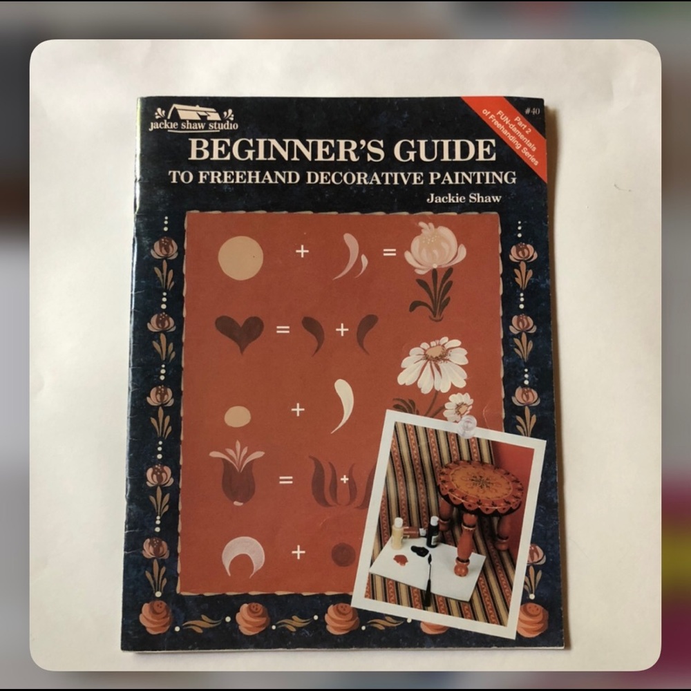 Beginners Guide Freehand Decorative Painting book